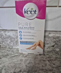 Veet cold wax strips for legs and body ... outdated as is