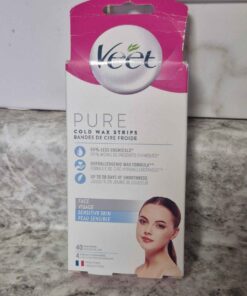 Veet cold wax face strips... outdated as is