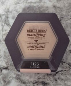 Burts Bees mattifying powder foundation with bamboo almond shade