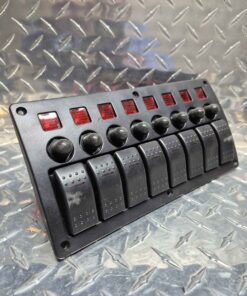 light up that rig 8 switch panel with indivial circuit breakers