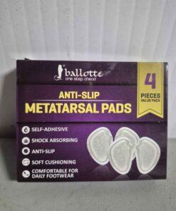 Anti slip metatarsal pads