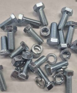 3/8"- 1/2" Sae bolts nuts and lock washers