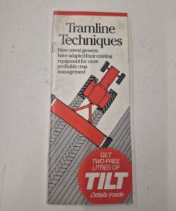 Tramline vintage brochure