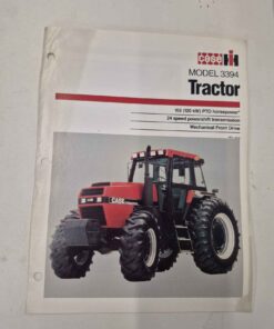Model 3394 tractor brochure