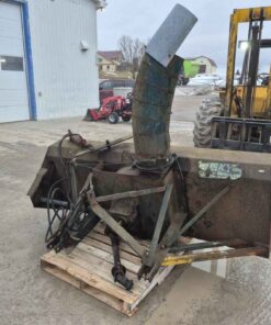 Husky 8 foot double auger snow blower