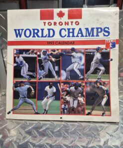 1993 toronto world champions calendar