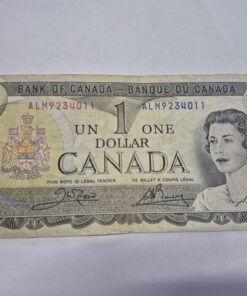 1973 Canada $1.00 bill