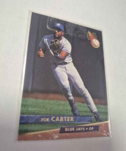 Joe Carter baseball card