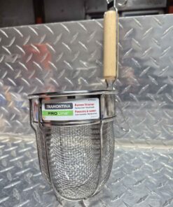 Tramotina ramen strainer....like new...with a bit of food on it