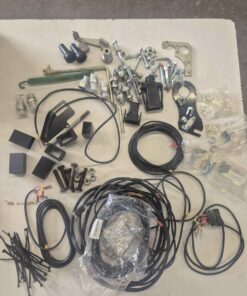 Assorted electrical, loader brackets and assorted components