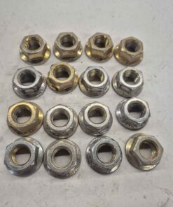 Qty 16 locking flange nuts