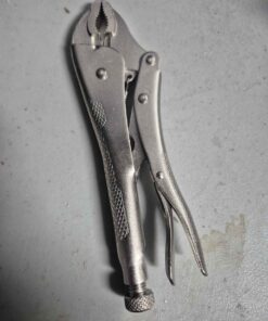 10" curved jaw locking pliers