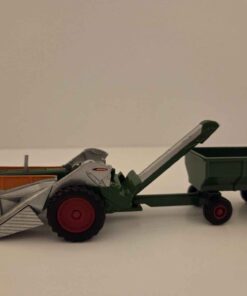 1/64 - Oliver 88 Tractor with Mounted Picker and Wagon - Loose/No Box - Made by ERTL
