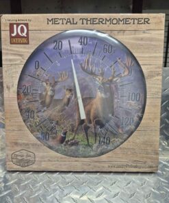 Beautiful large size metal thermometer
