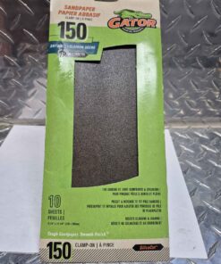 Pack of 10.Sandpaper green packaging