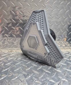 LED garage light with wireless Bluetooth speaker