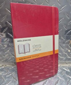 Moleskin book red