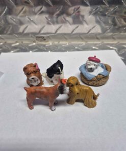 small toy animals dogs #1
