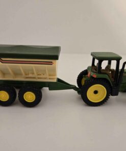 1/64 - John Deere 8210 Tractor with Fertilizer Spreader - Loose/No Box - Made by ERTL