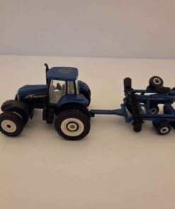 1/64 - New Holland TG285 Introduction Edition Tractor with Duals All Around and Disc - Loose/No Box - Made by ERTL
