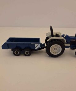 1/64 - Ford 6640 Tractor with Manure Spreader - Loose/No Box - Made by ERTL