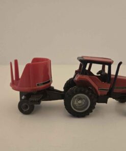 1/64 - Case International 7130 Tractor with 8610 Bale Processor - Loose/No Box - Made by ERTL