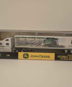 1/64 - John Deere Peterbilt Semi with East Moline Works Trailer - New In Box