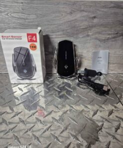 F 4 smart sensor wireless car charger