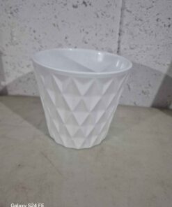 white planter