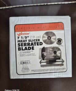 Weston 7 1/2 " meat slicer serrated blade...YES I'M NEW !!