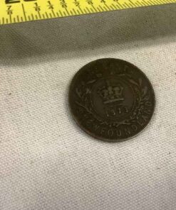 1873 1 cent Newfoundland Coin