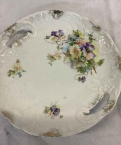 9” Floral Cake Plate