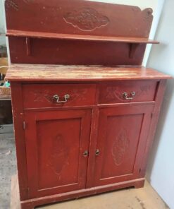 Pantry cupboard with shelf