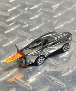 Irwin toy 2001 flamin gray racer