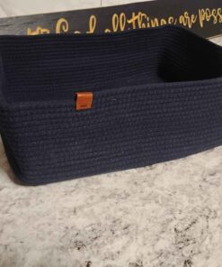 Woven serving basket