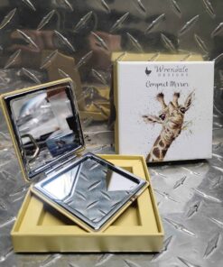 Giraffe mini mirror in gift box
