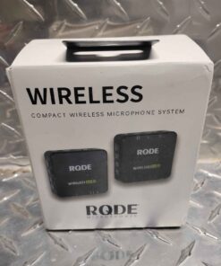 Wireless compact, wireless. Microphone system