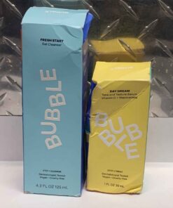 Bubble 2 part cleanser