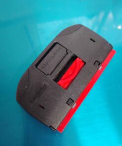 Decal scraper with retracting shield