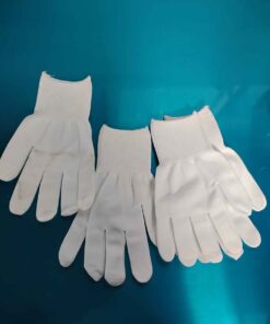 2 pair white gloves great for early spring later fall fishing