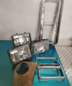 Qty 3 LED headlights with accessories