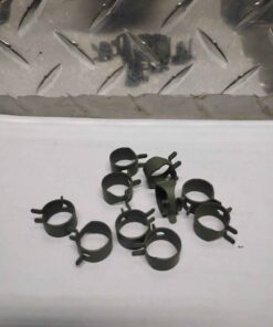 10 ....1/4 hose clamps