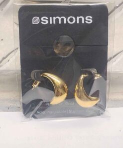 Gold plated teardrop