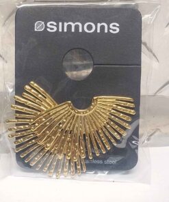 Gold-plated fan design