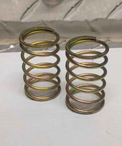 2 gold color compression springs
