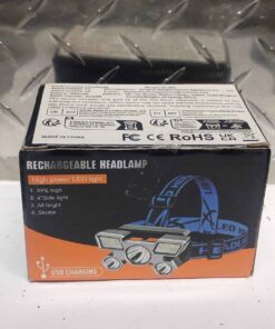 Rechargeable LED headlamp