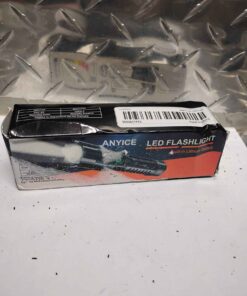 Rechargeable LED flashlight