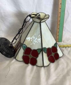 Stained Glass Hanging Lamp