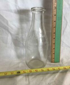 Embossed Milk Bottle - Robbin Dairy, Belleville