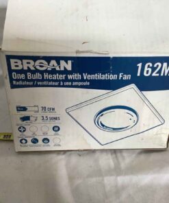 Broan One Bulb Heater with Ventilation Fan